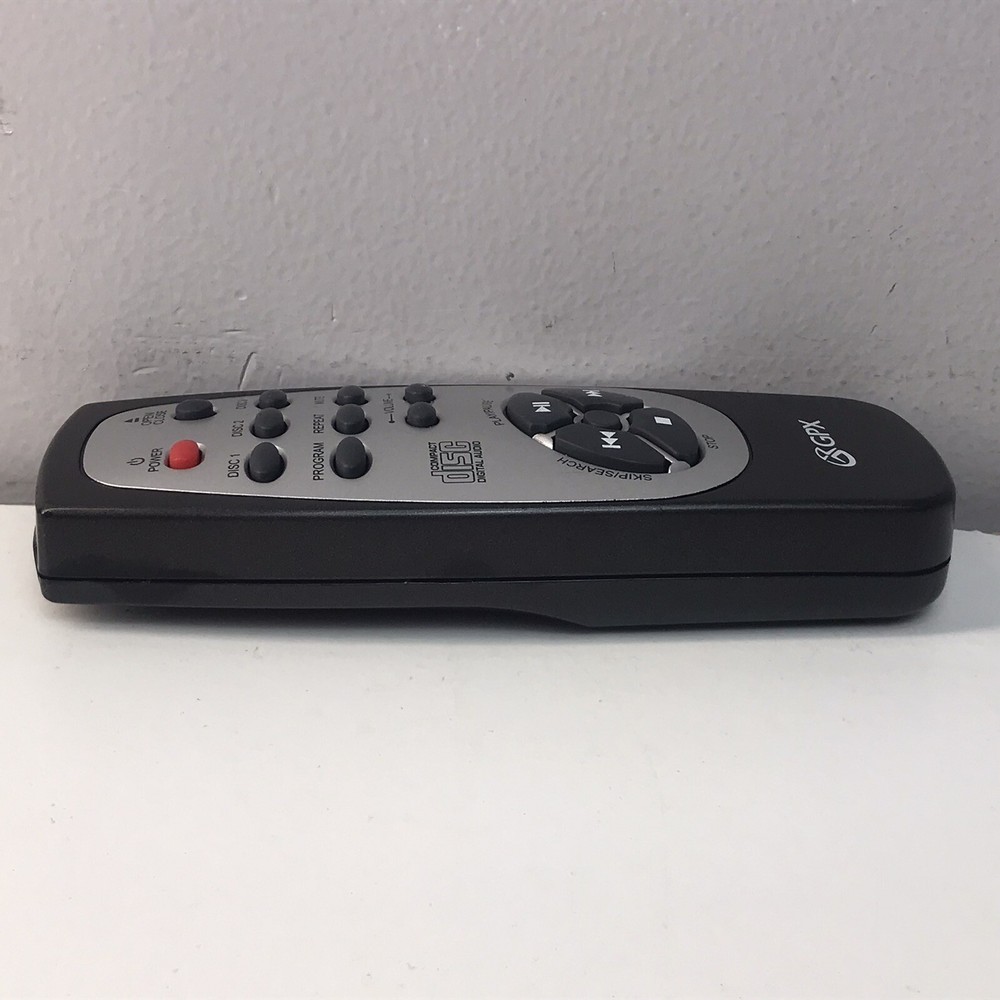 GPX CD Compact 3-Disc Carousel Changer Remote Control CD48PRC OEM Cleaned Tested