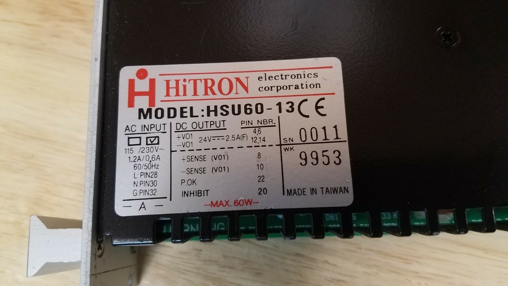 (N) HITRON / Power Supply model: HSU60-13 / (B725)