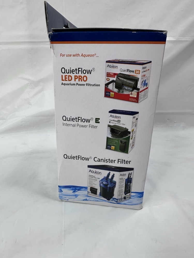 Aqueon Replacement Filter Cartridges LARGE 6 Pack Open Box Sealed