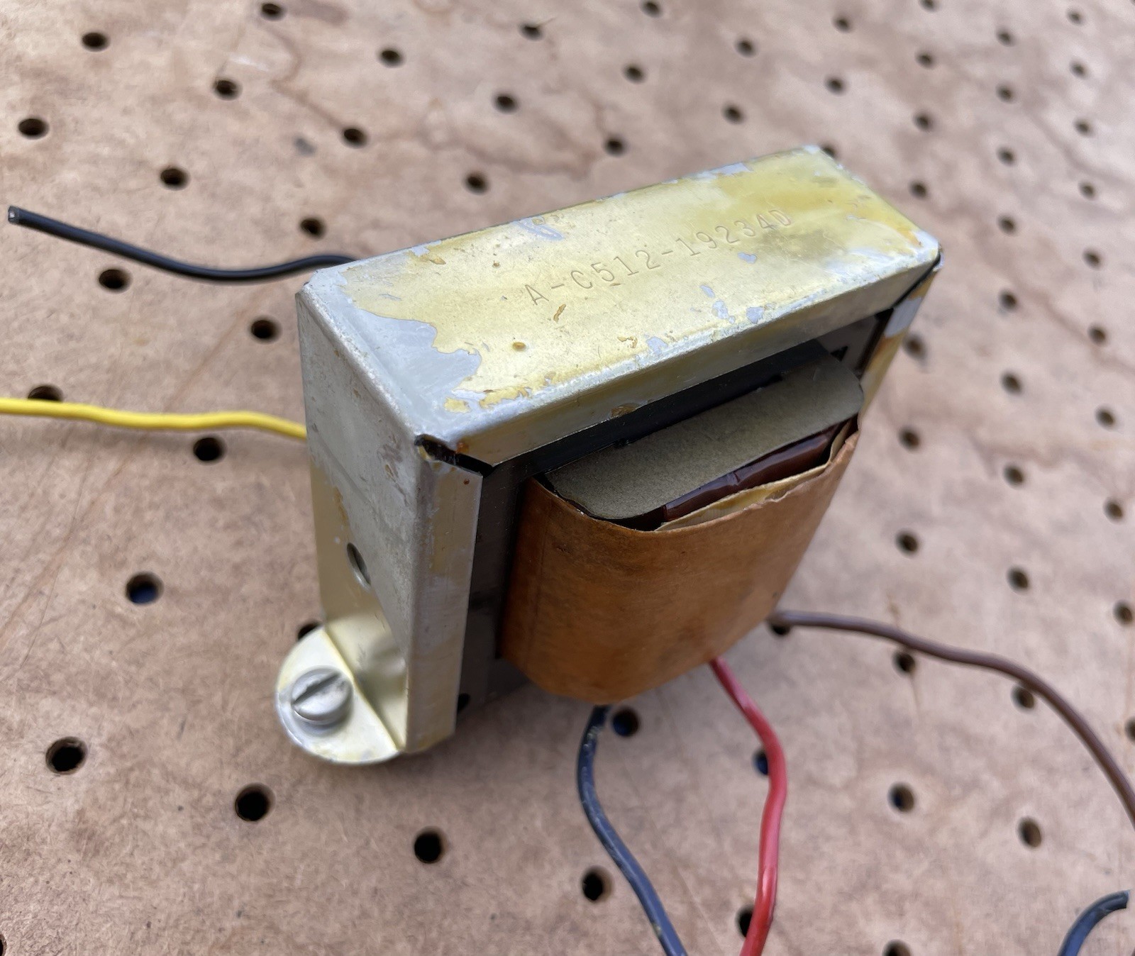 Vintage 1961 Baldwin Organ Output Transformer C512-19234D 6L6 Pair 8ohm Drivers