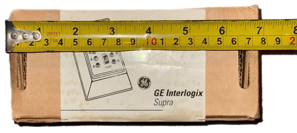 GE Interlogix SUPRA S5 Pushbutton Combination Keybox New
