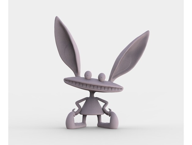 UNPAINTED AAAHHHH Real Monsters 3d Printed Model Kit