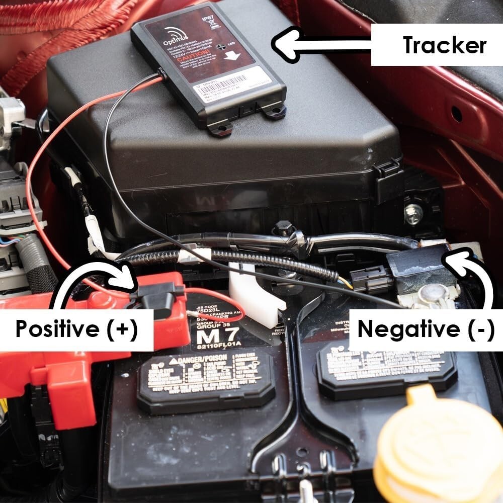 Wired GPS Vehicle Tracker - Easy Installation with Affordable 2.95 Subscription