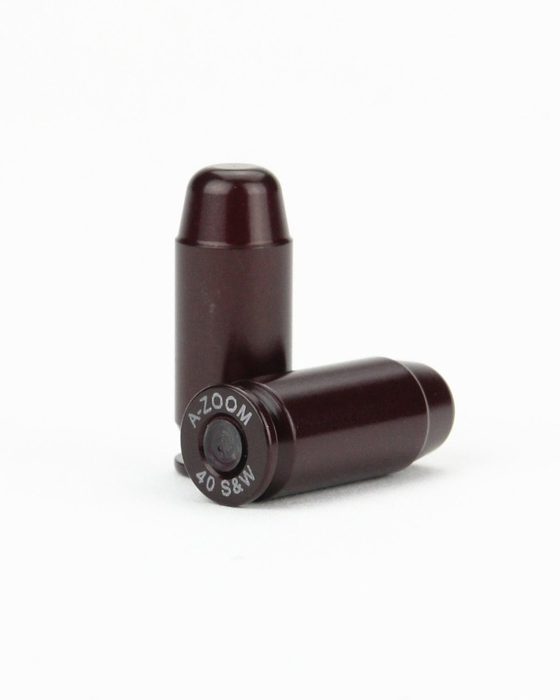 A-ZOOM 40 S & W Snap Cap 5PK, Red (15114)