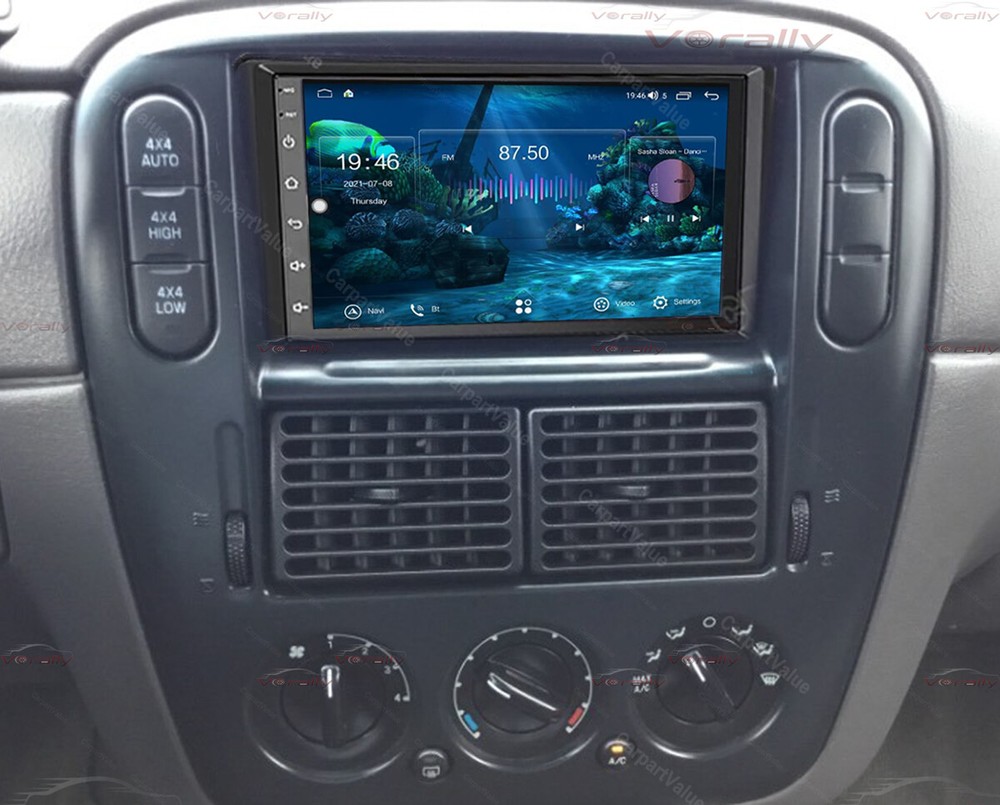 For 1998-2005 Ford Explorer 7" Android 13 Apple Carplay Radio GPS Bluetooth WIFI