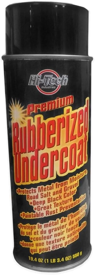 Premium Rubberized Undercoat HT18021 by Hi-Tech, Paintable 19.4oz - 6 PACK