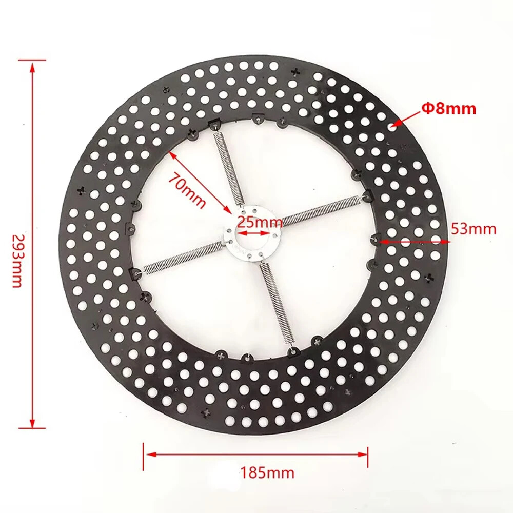 wheel aligner turntable inner disc with rolling ball of 8mm diameter（2 pcs）