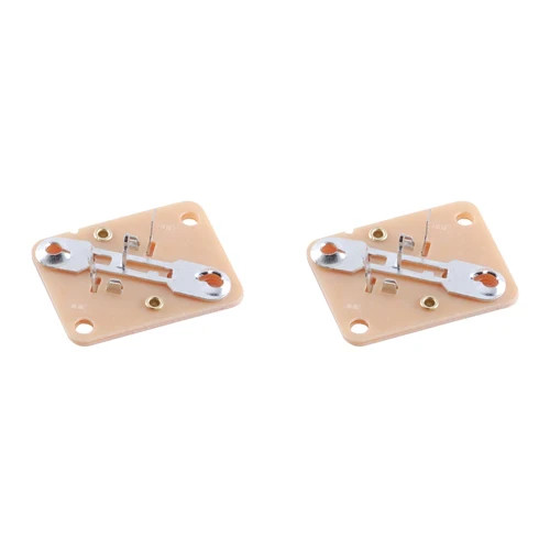 ECG209, 2 Pin Transistor Socket for TO-3 Package ~ (NTE209) 2 Pack