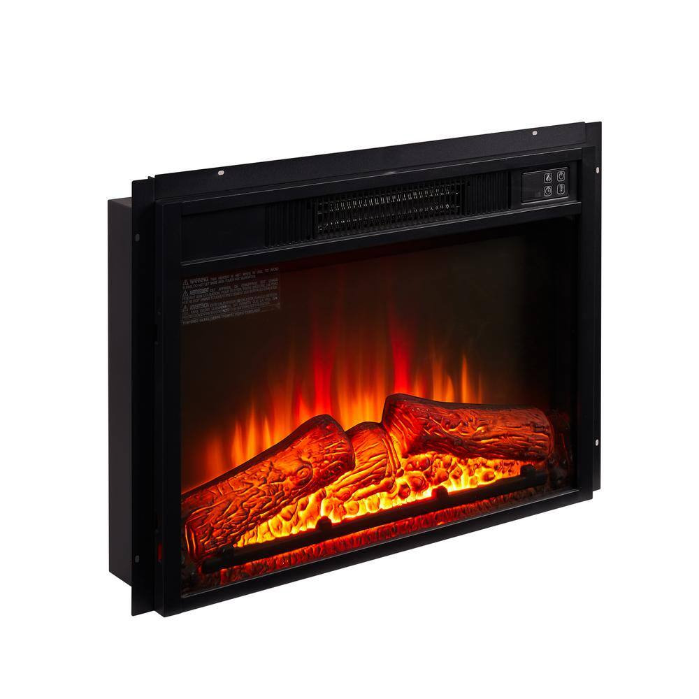 18 In. Direct Vent Electric Fireplace Insert with Overheating Protection