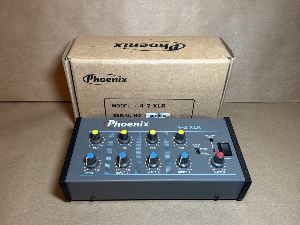 Phoenix 42 XLR 42DC-XLR| Device Only | *Damaged* UNTESTED