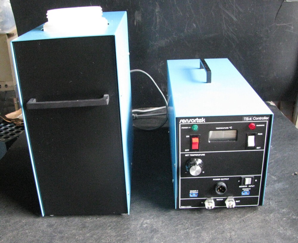 SENSORTEK PUMP/TANK & TS-4 CONTROLLER for MICROSCOPE HEATING/COOL THERMAL STAGE