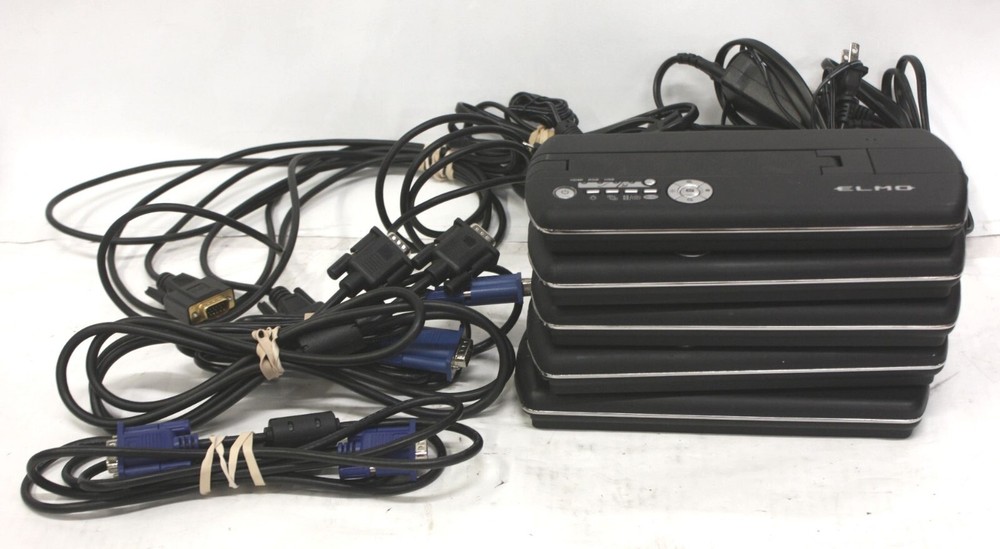 Tested Working * Elmo MO-1 Document Camera * 5x Lot * Incomplete