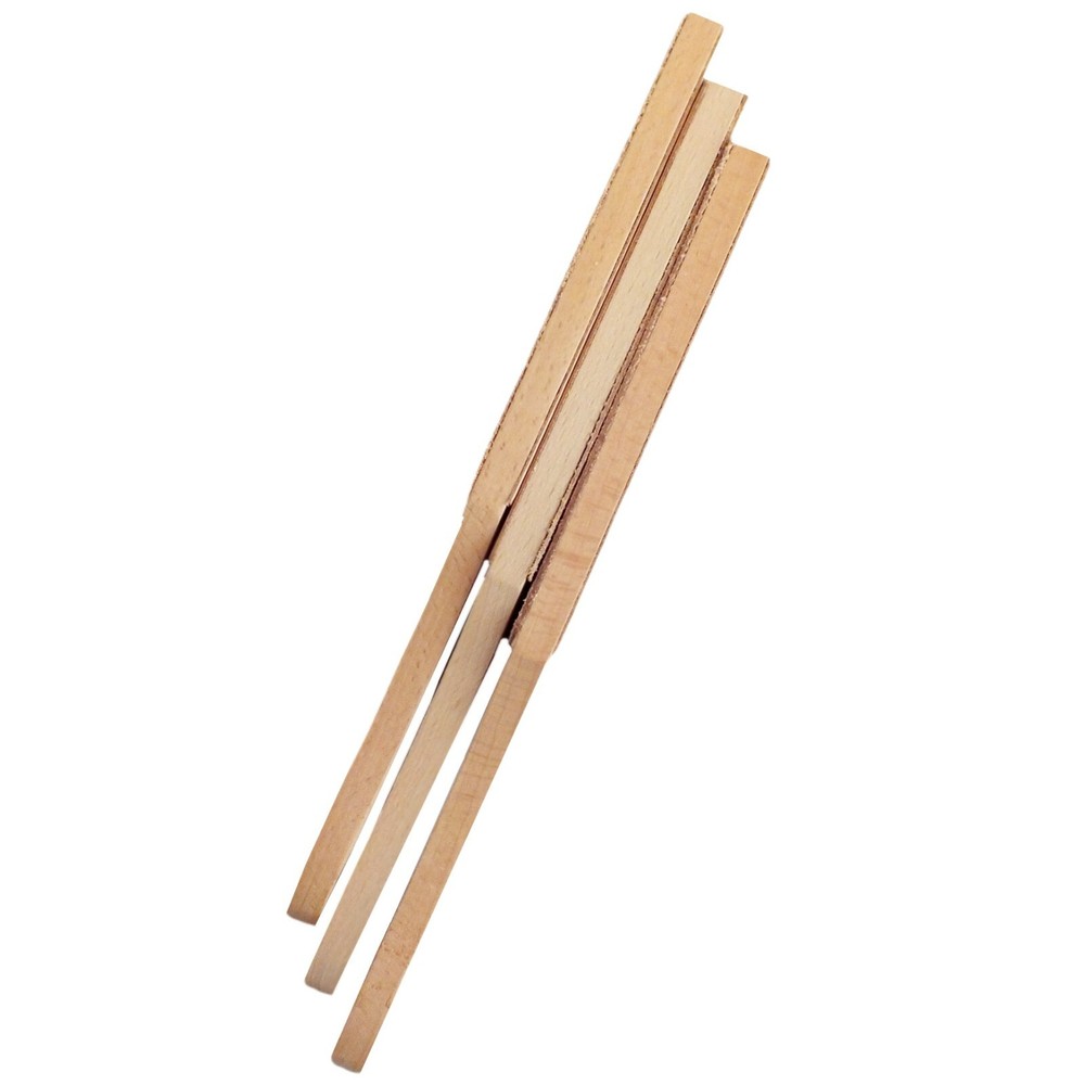 11" Long Double Sided Leather Paddle Strop for Knife Sharpening 3 pieces