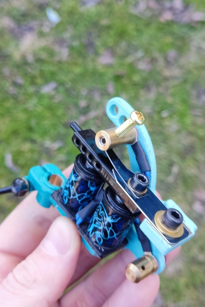 Handmade Reliable Tattoo Machine Double Coil Fast Delicate Liner Big An Medium