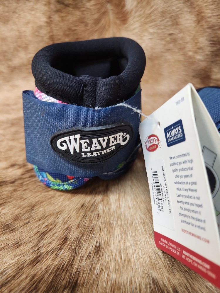 NWT WEAVER FLORAL BELL BOOTS SMALL