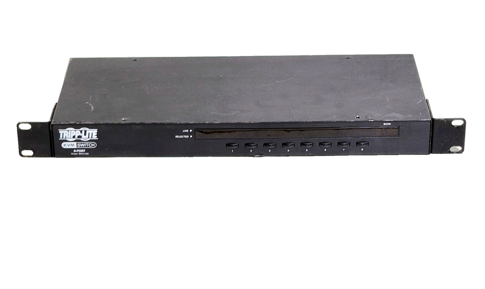 TRIPP LITE B042-008 NETWORK SWITCH Unit USED.