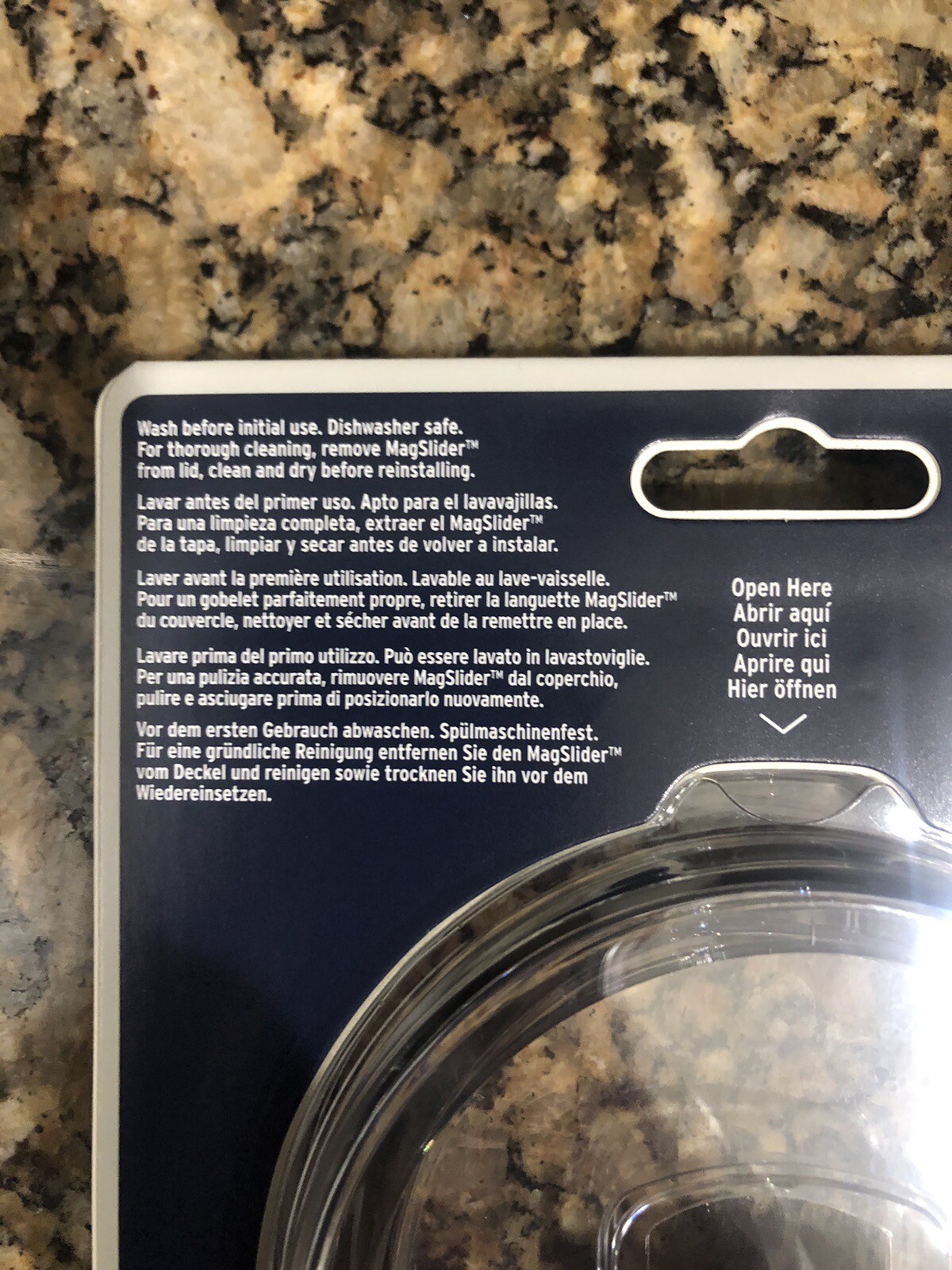 YETI Rambler Lid w/Magslider Clear For 30oz Tumbler, 14oz Mug, 26oz Cup (New)