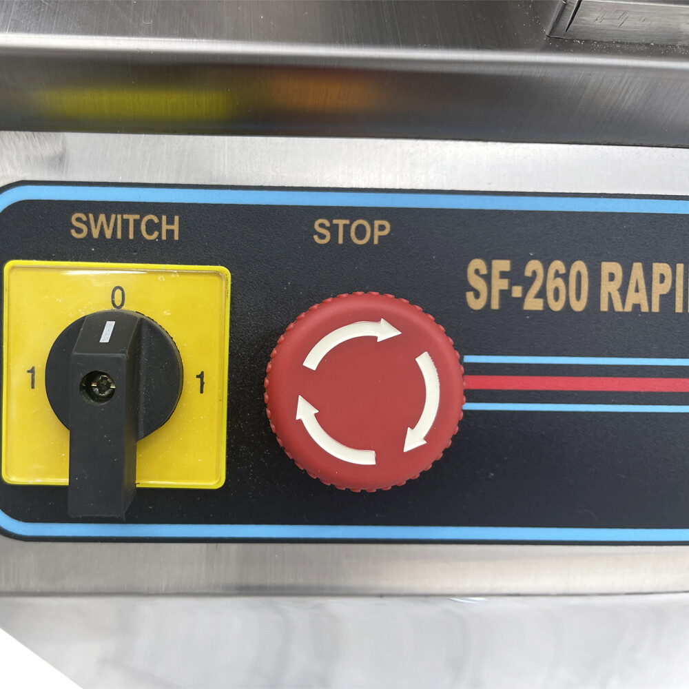 110V 26L Commercial Hydraulic Sausage Stuffer Filler SF260 with 3 Filling Nozzle