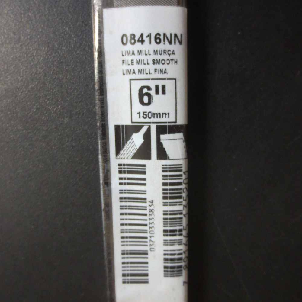 CRESCENT NICHOLSON 6″ MILL SMOOTH FILE 08416