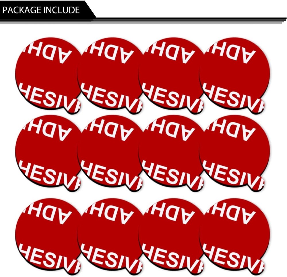 Very High Bond 12 PCS Stickers - Essential Replacement for Phone Brackets
