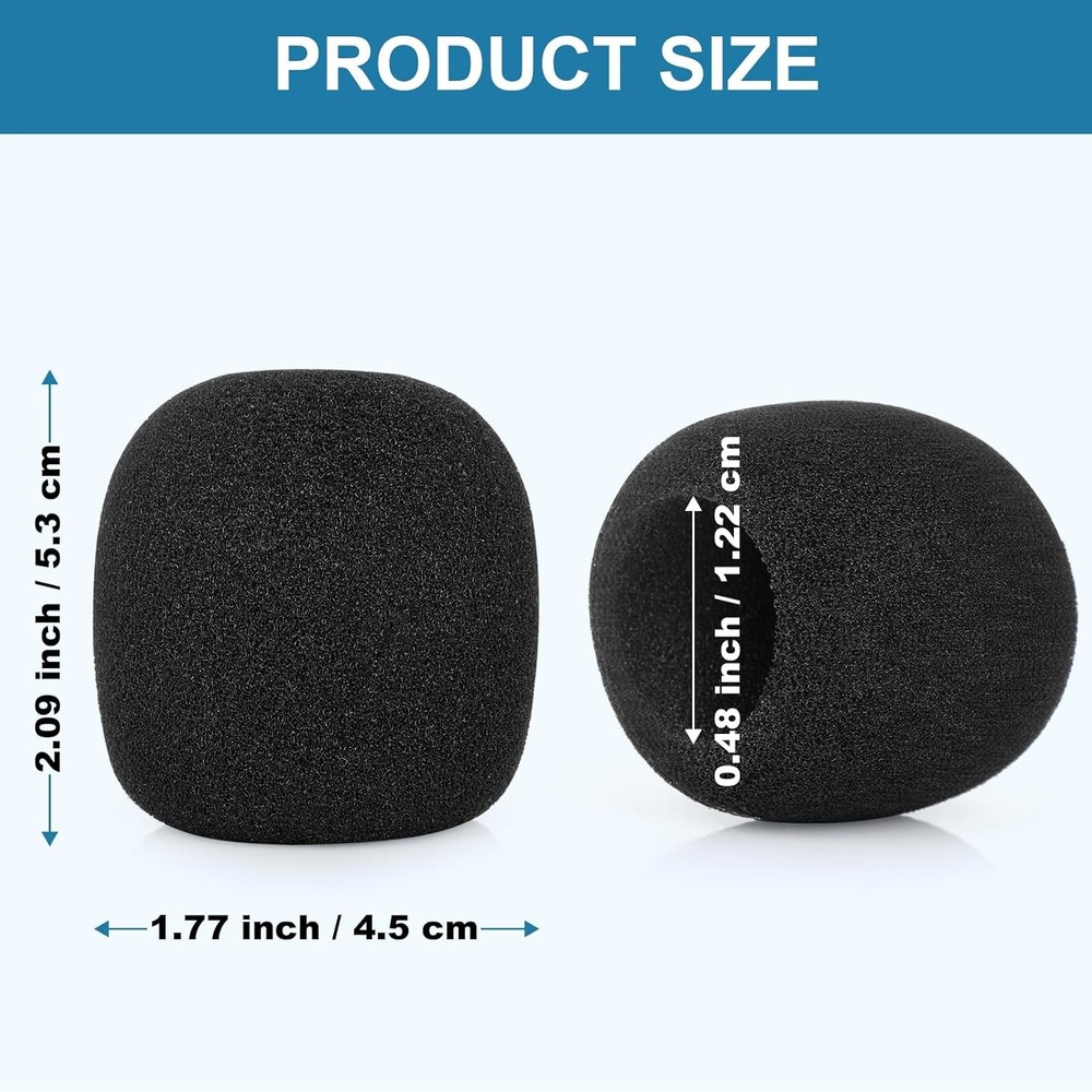 Windscreen for SM57, 6Pack Microphone Pop Filter SM57
