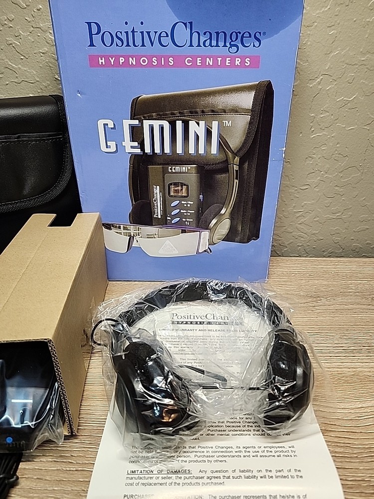 Positive Changes Hypnosis Center GEMINI Audio Strobe Auditory Visual Relaxation