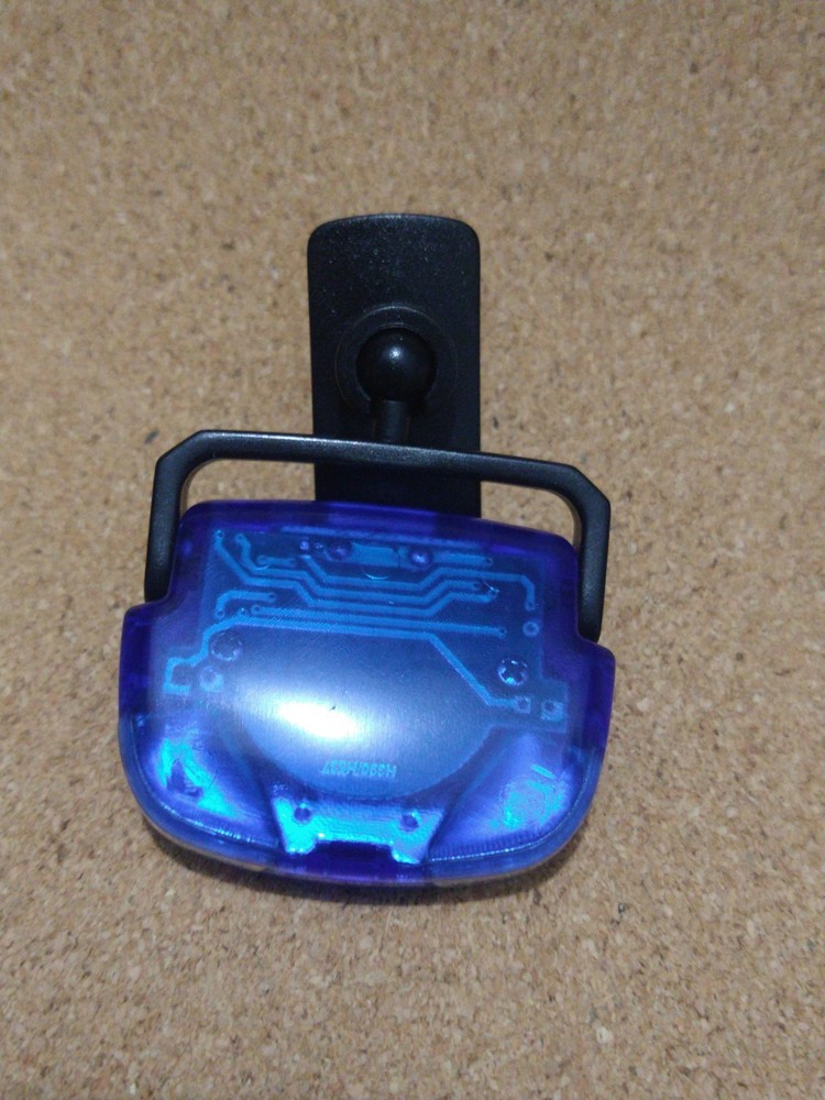 Blue Adjustable Magnifying Light With Clip