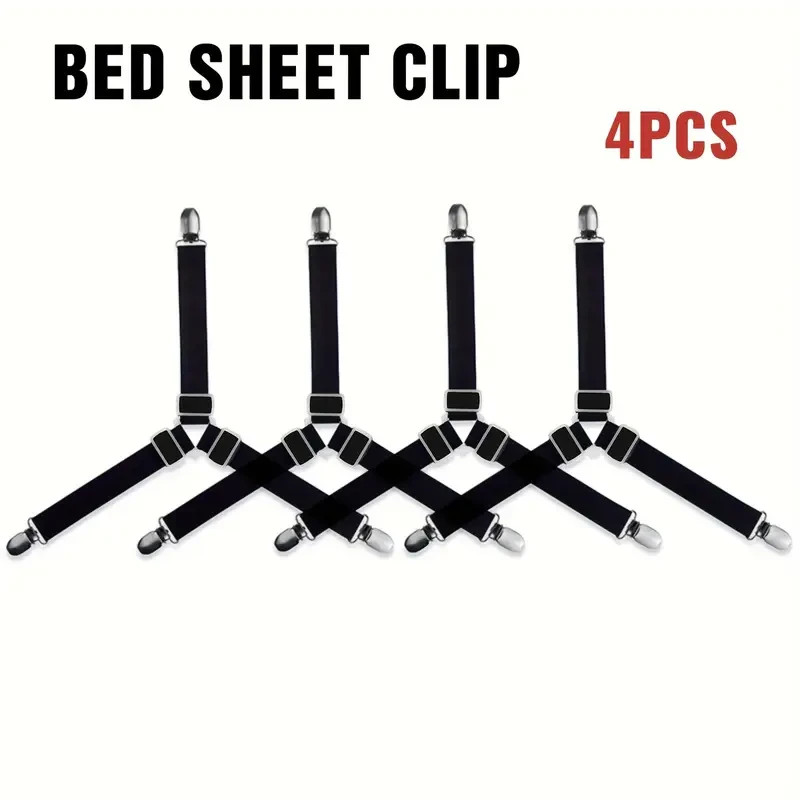 Bed sheet clips, Straps