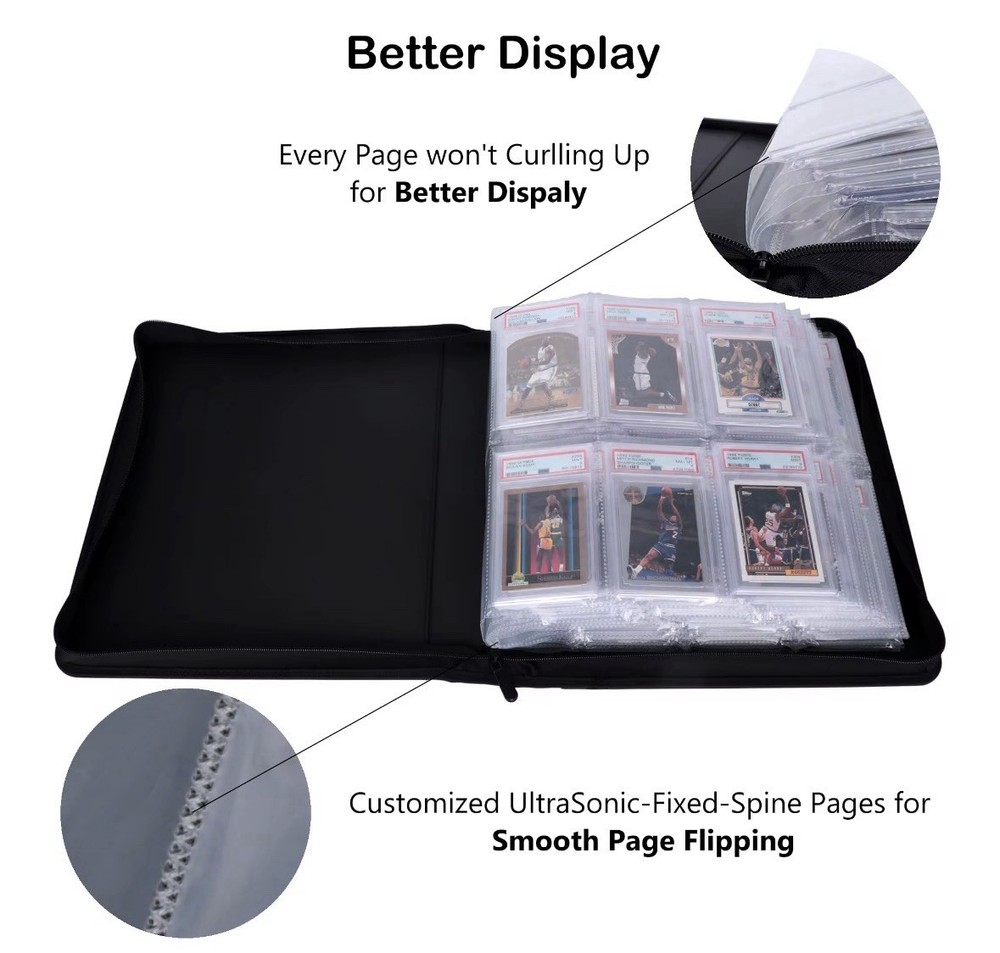 PSA Graded Card Binder 60 ct