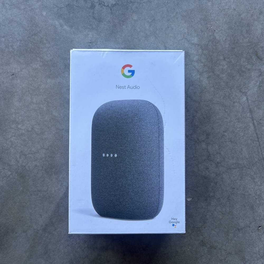 Google Nest Audio Smart Speaker - Charcoal