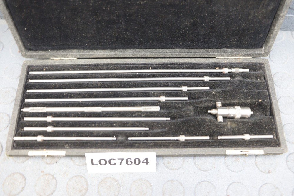 VENTAGE STARRETT DEPTH MICROMETER 12'' LOC7604