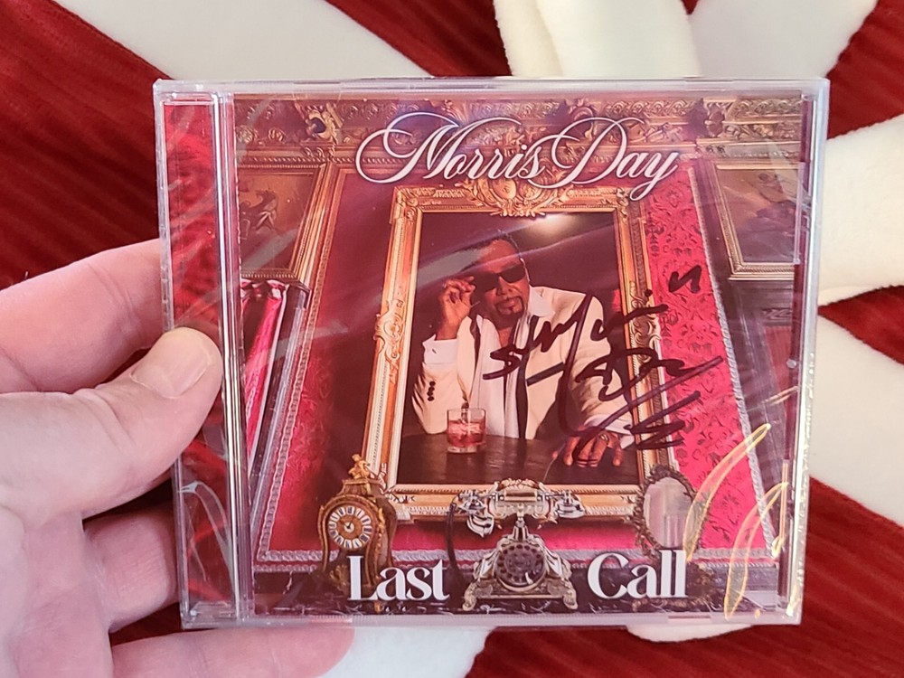 MORRIS DAY (The Time) Signed/Autographed "Last Call" CD