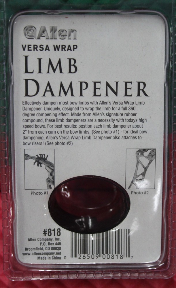 Allen Versa Wrap Limb Dampener 2-Count 818