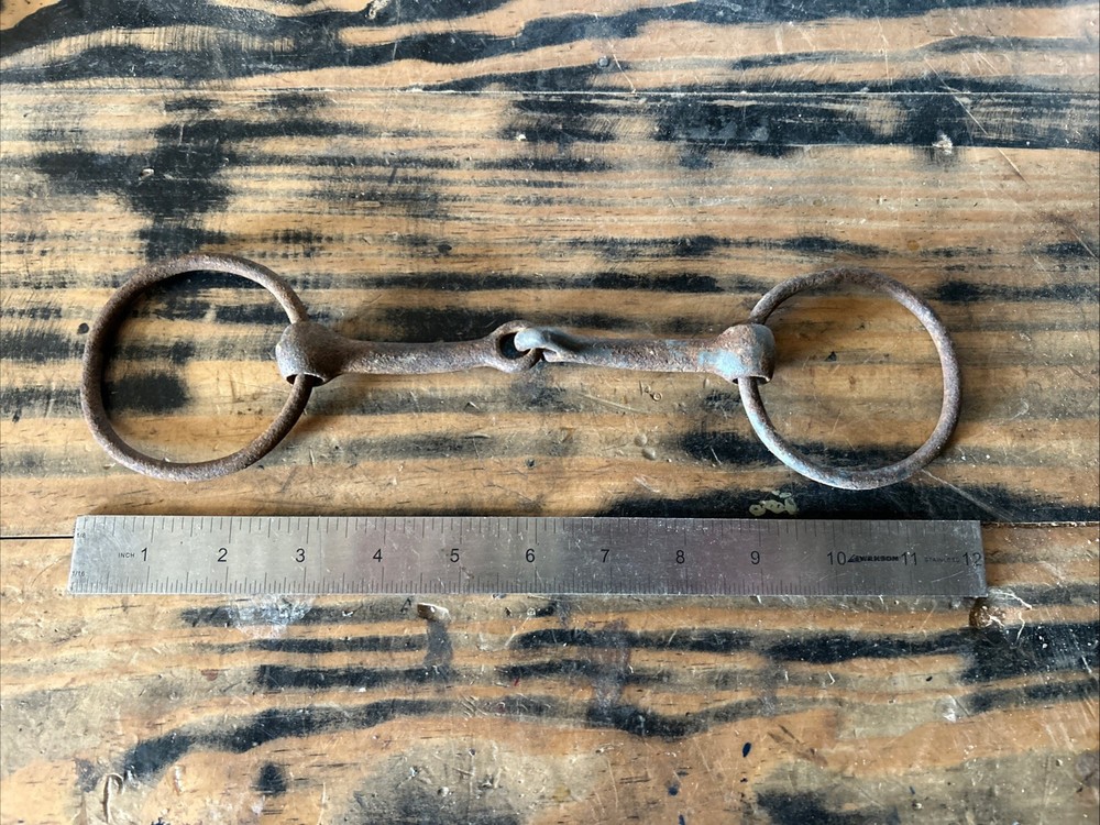 Antique Split Horse Bit
