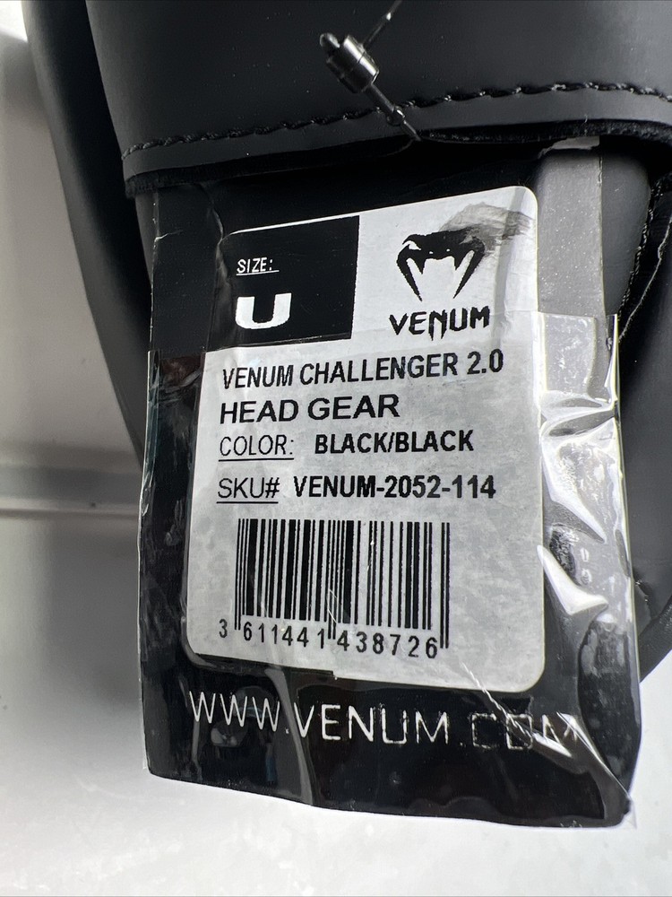 Venum Challenger 2.0 Headgear - Black, Size Unique