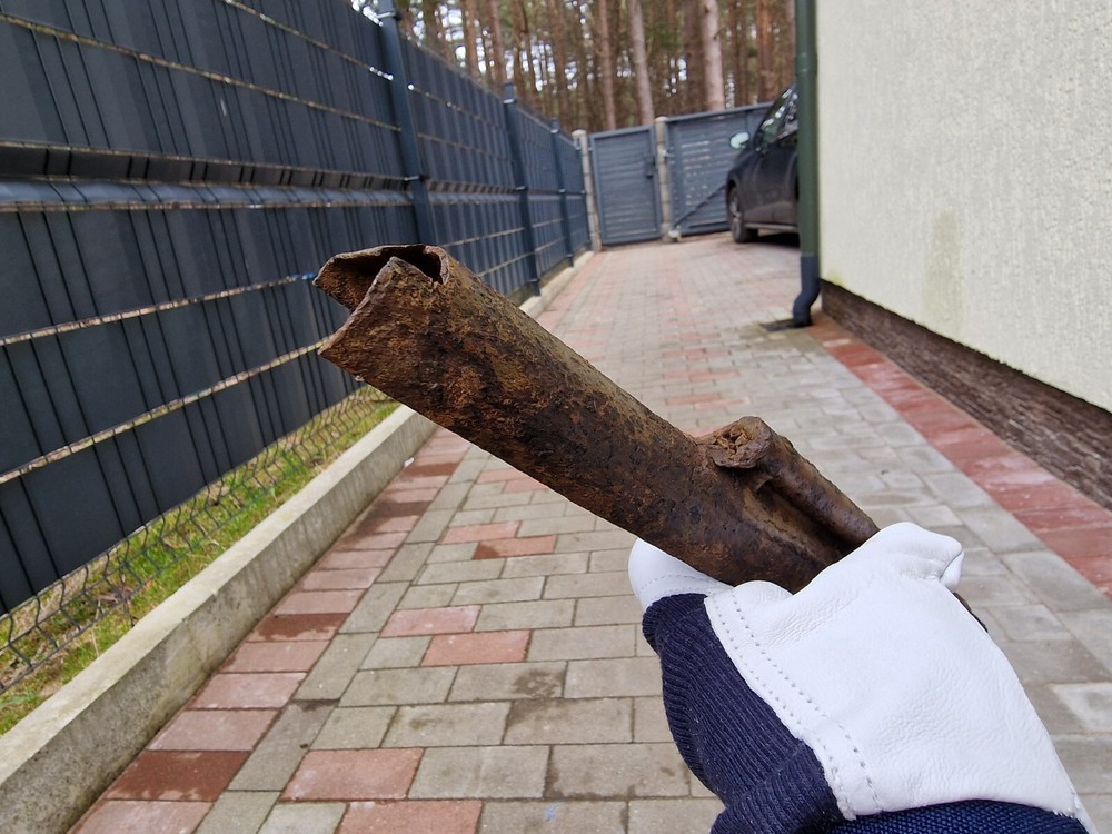 WW2 Accessories from the German bunker rare relic.