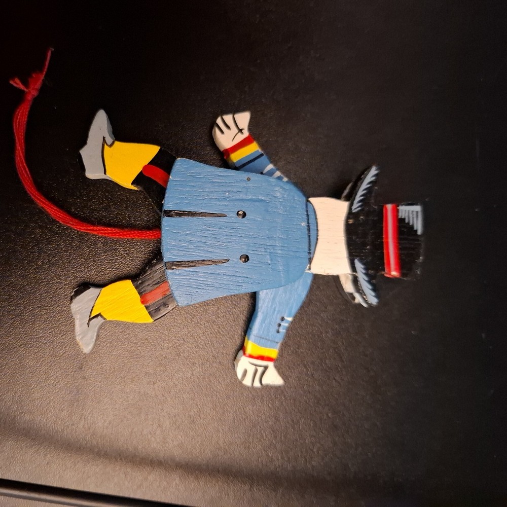 Wooden Pull String Rabbit Vintage