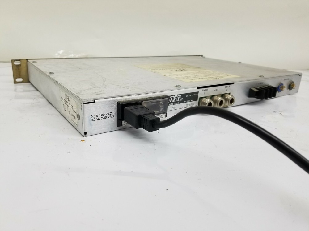 TFT Model 7770 Transmitter Automatic Changeover