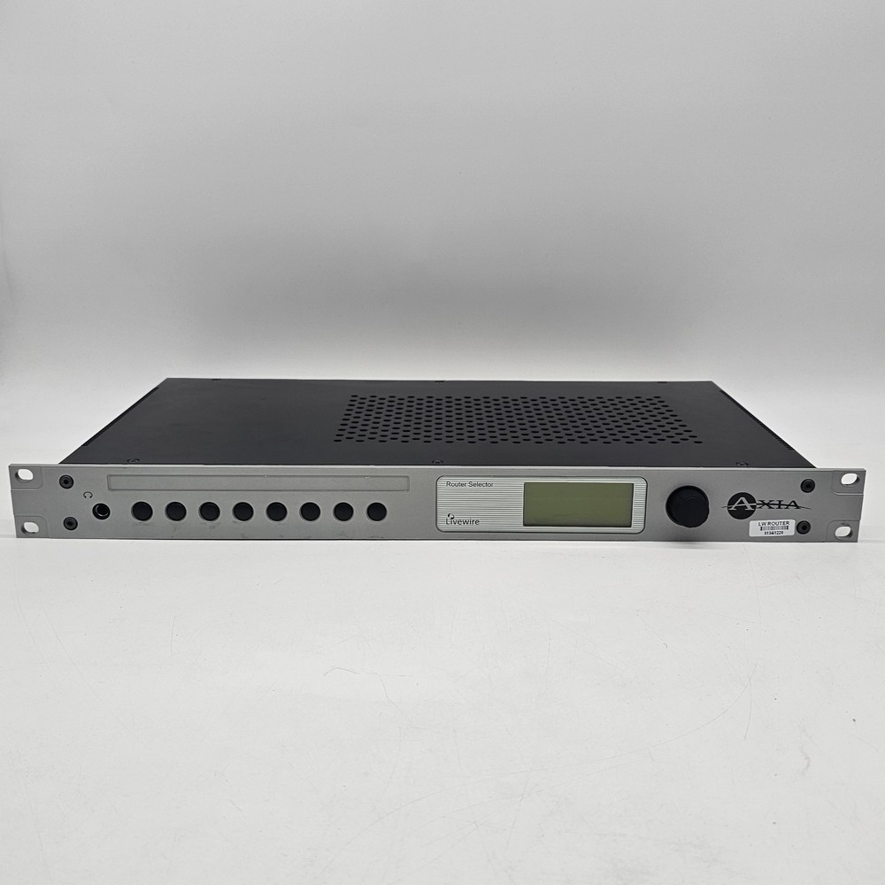 Axia Livewire Telos Router Selector