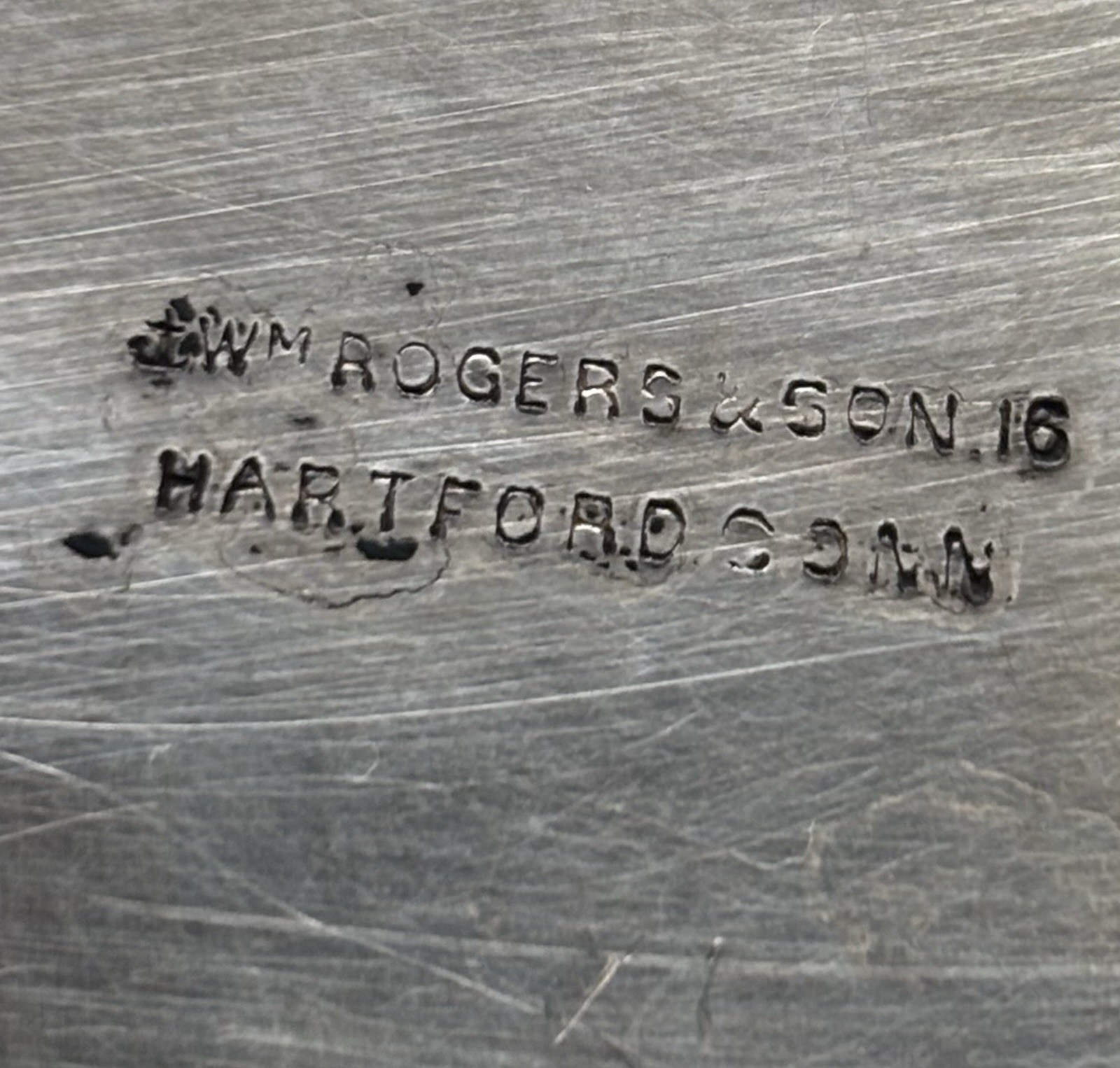 WM. Rogers Silver Plate Butter Serving Set (3pc) plus bonus dish/tray