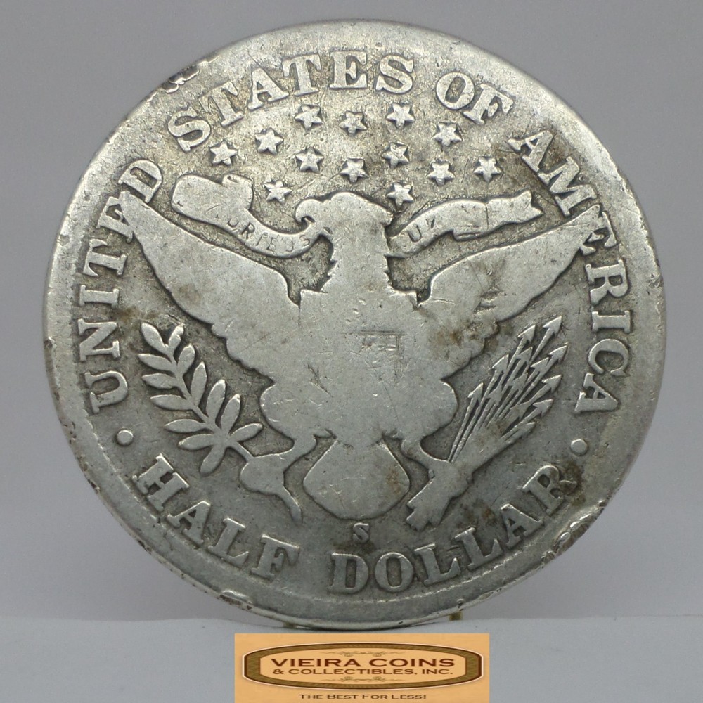 1900-S Barber Silver Half Dollar - #C57073NQ