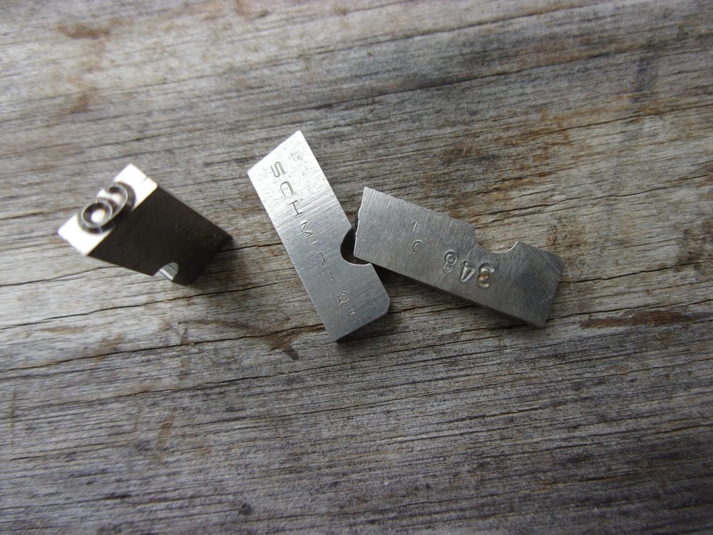 Figure "9" Schmidt Embossing Stamper Number Machine Nameplate Marking Tool Punch