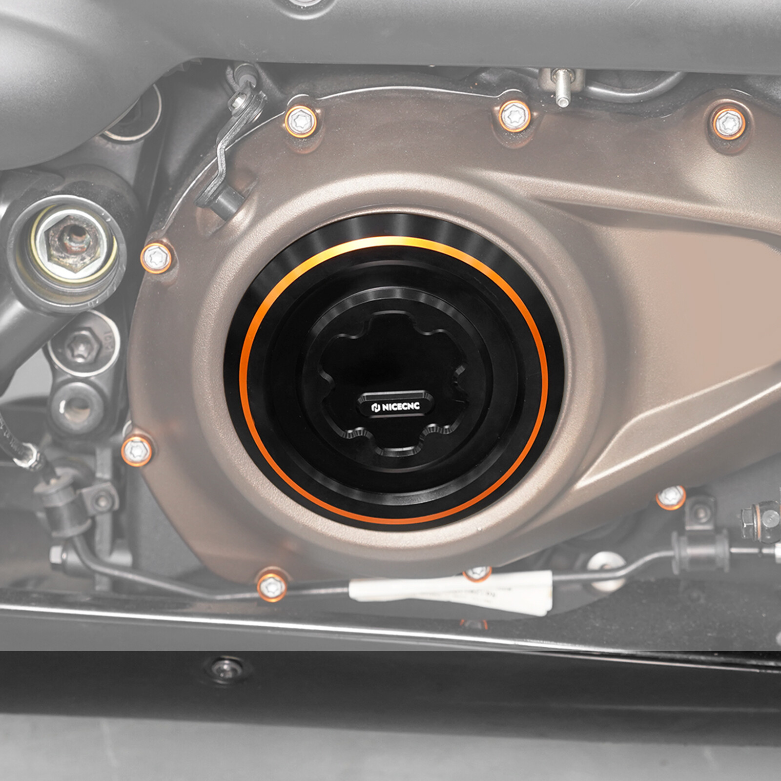 Anodized Right Side Clutch Cover For Harley Sportster RH1250S 2021-2024