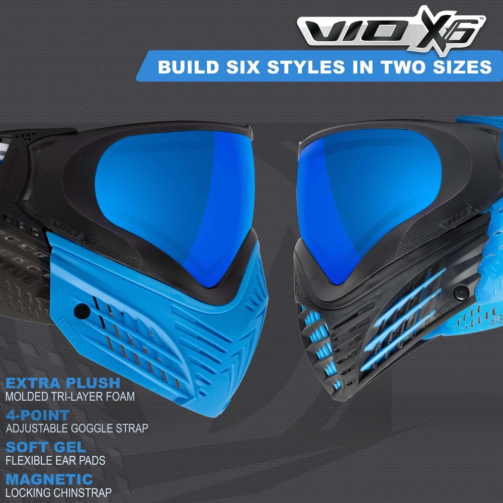 Virtue Vio X6 Goggle - Ice Black