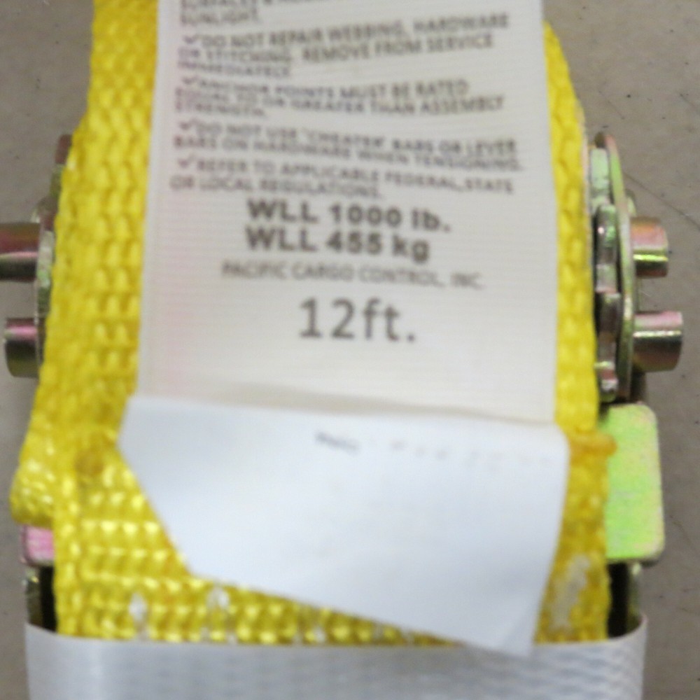 Pacific Cargo Strap 2350-12-Se E Track 12' x 2"