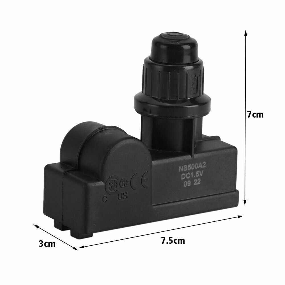 2 Outlets AA Push Button Battery Ignitor BBQ Gas Grill Spark Generator
