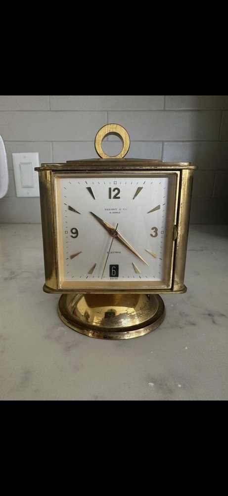 Tiffany & Co Swiss Desktop Clock