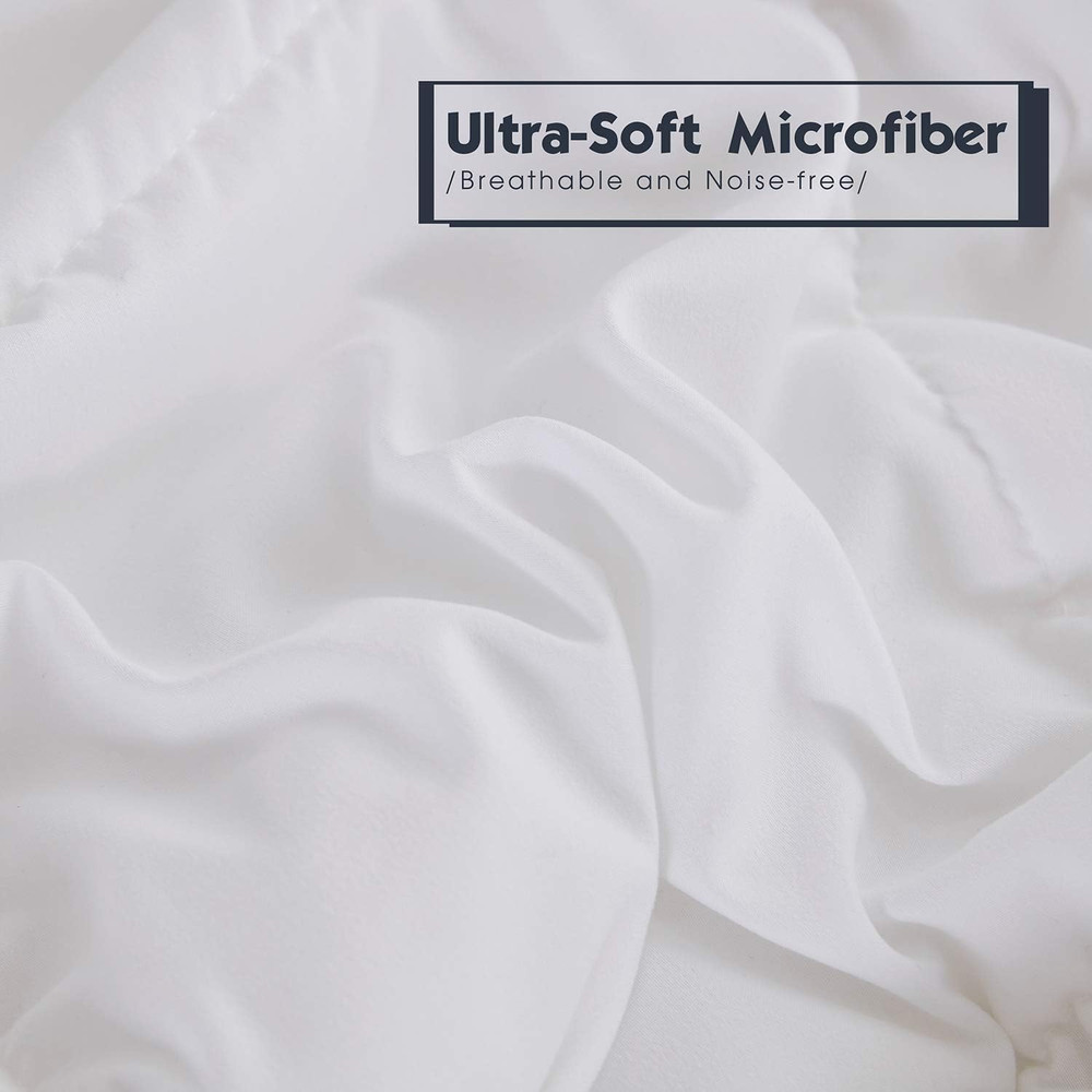 3Pc down Alternative Comforter Set - All Season Reversible Comforter with Two Sh