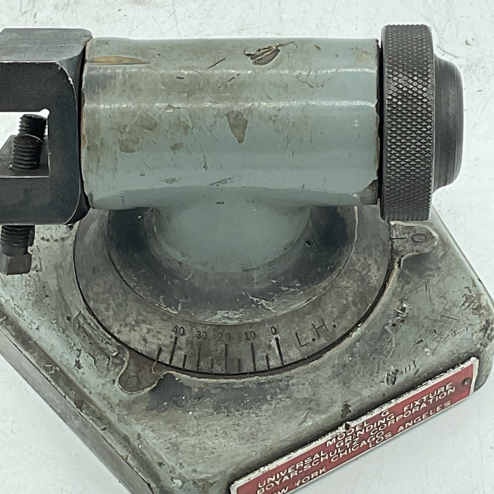 Boyar-Shultz Model G Universal Grinding Fixture