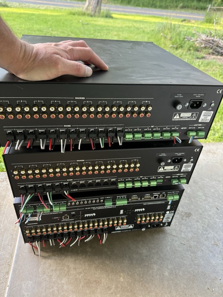 Crestron Adagio Entertainment System/ ATC-AUDIONET Module & 2 audio expanders